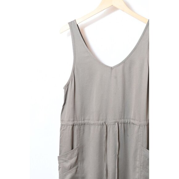 Women's Taupe Jumpsuit - Picture 4 of 12